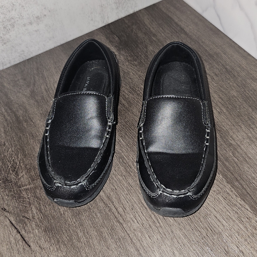 PERRY ELLIS PORTFOLIO Sammy Slip Toddler Size 11 in Black | Boy Dress Shoes